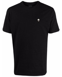 schwarzes T-Shirt mit einem Rundhalsausschnitt von Vans