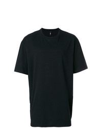 schwarzes T-Shirt mit einem Rundhalsausschnitt von Versus
