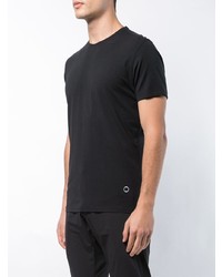 schwarzes T-Shirt mit einem Rundhalsausschnitt von Engineered For Motion