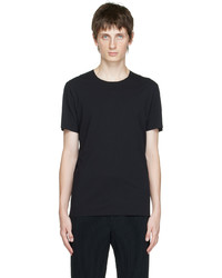 schwarzes T-Shirt mit einem Rundhalsausschnitt von Wolford