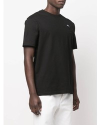 schwarzes T-Shirt mit einem Rundhalsausschnitt von Puma