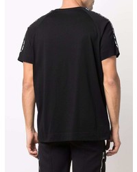 schwarzes T-Shirt mit einem Rundhalsausschnitt von Givenchy