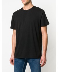 schwarzes T-Shirt mit einem Rundhalsausschnitt von Zadig & Voltaire