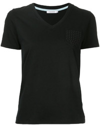 schwarzes T-shirt mit Sternenmuster von GUILD PRIME