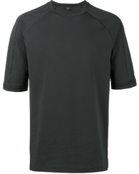 schwarzes T-shirt von adidas
