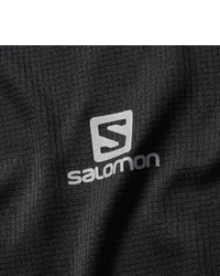 schwarzes T-shirt von Salomon