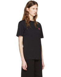 schwarzes T-shirt von MCQ