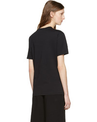 schwarzes T-shirt von MCQ