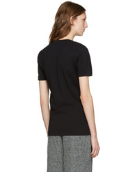 schwarzes T-shirt von MCQ