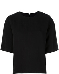 schwarzes T-shirt von Antonio Marras