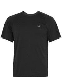 schwarzes T-shirt von Arc'teryx