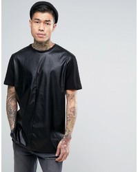 schwarzes T-shirt von Asos