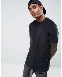 schwarzes T-shirt von Asos