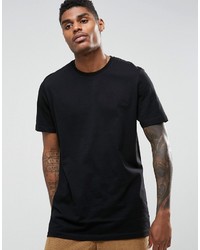 schwarzes T-shirt von Asos