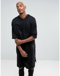 schwarzes T-shirt von Asos