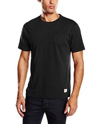 schwarzes T-shirt von Bellfield