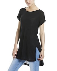 schwarzes T-shirt von Bench