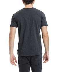 schwarzes T-shirt von Bench