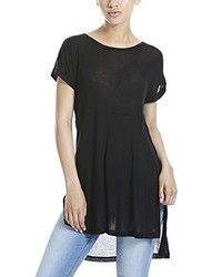 schwarzes T-shirt von Bench