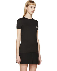 schwarzes T-shirt von Versus