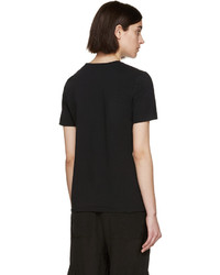 schwarzes T-shirt von Undercover