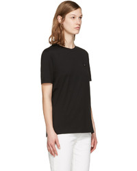 schwarzes T-shirt von Acne Studios