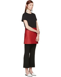 schwarzes T-shirt von Marni