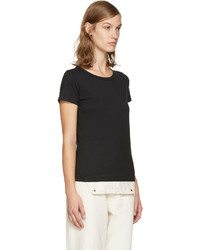 schwarzes T-shirt von Visvim