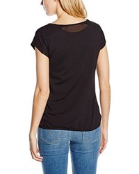 schwarzes T-shirt von Bonita