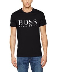 schwarzes T-shirt von BOSS HUGO BOSS