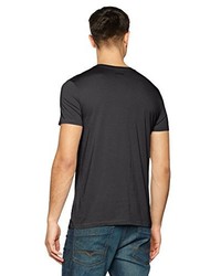 schwarzes T-shirt von Boss Orange