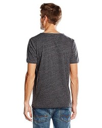 schwarzes T-shirt von Boss Orange