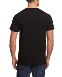 schwarzes T-shirt von Bravado