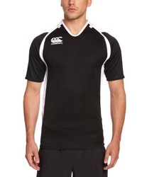 schwarzes T-shirt von Canterbury