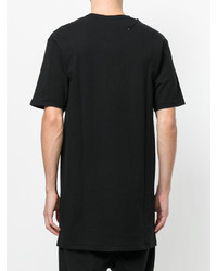 schwarzes T-shirt von 11 By Boris Bidjan Saberi