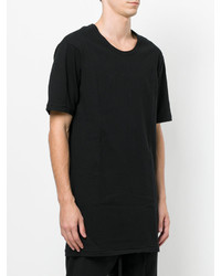 schwarzes T-shirt von 11 By Boris Bidjan Saberi