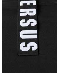 schwarzes T-shirt von Versus