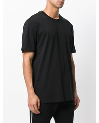 schwarzes T-shirt von Versus