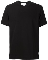 schwarzes T-shirt von Comme des Garcons