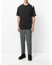 schwarzes T-shirt von Y-3