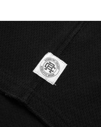 schwarzes T-shirt von Reigning Champ