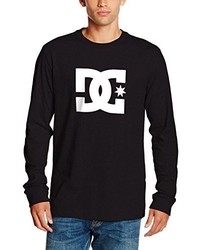 schwarzes T-shirt von DC Shoes