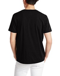 schwarzes T-shirt von Diesel