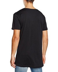 schwarzes T-shirt von Diesel