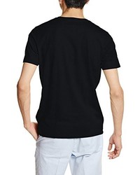 schwarzes T-shirt von Diesel