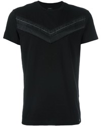 schwarzes T-shirt von Diesel