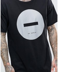 schwarzes T-shirt von Dr. Denim