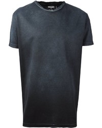schwarzes T-shirt von DSQUARED2