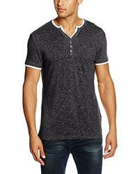 schwarzes T-shirt von edc by Esprit