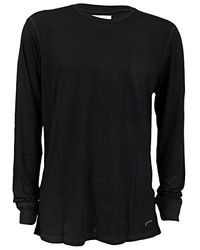 schwarzes T-shirt von Eleven Paris